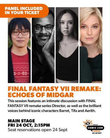 FINAL FANTASY VII REMAKE Panel Announced for MCM London Comic Con