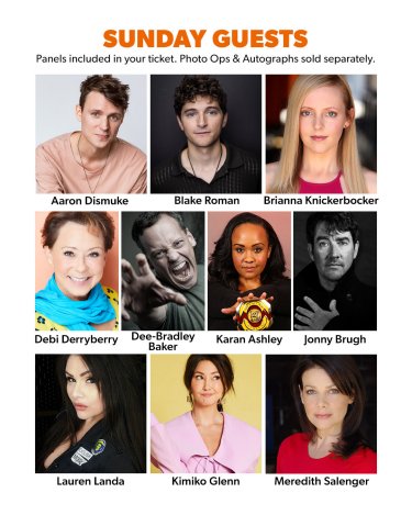 Meet and hear from celebrity guests at MCM London! ✨ Whether you're star struck over Star Wars, or power up with Power Rangers, there's a guest for everyone! Sunday Tickets are over 65% sold - make sure to grab yours while you can! 