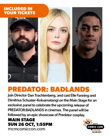 ReedPop and Disney+ Bring Predator: Badlands to October’s MCM Comic Con