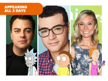 Rick and Morty Actors Appearing at MCM London
