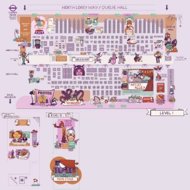 Illustrated Show Maps