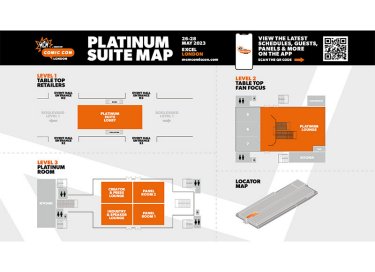 MCM London Platinum Suite Map