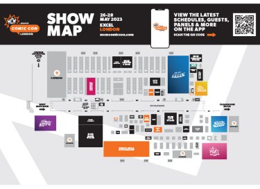 MCM London Show Map