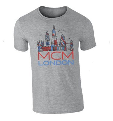 MCM 2024 London Skyline T shirt