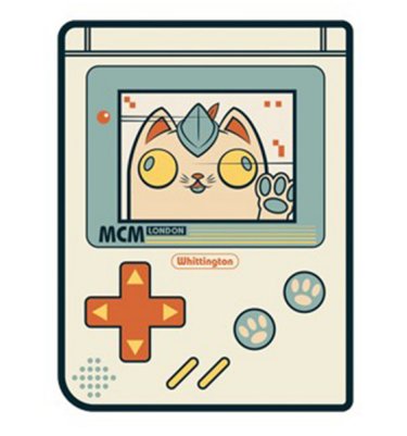MCM London 2024 Console Cat Whit Sticker