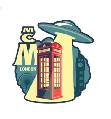 MCM 2024 London Phone Booth Sticker