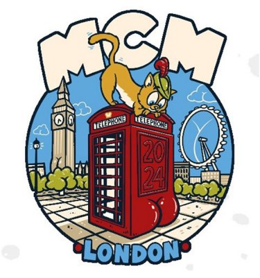 MCM 2024 London Butts On Things Sticker